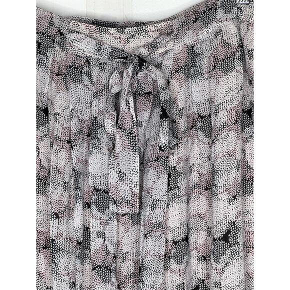 NWT Reiss Womens‎ Jonah Circle Print Mini Skirt 12 Tie Waist Pockets Lined Airy - Picture 8 of 15